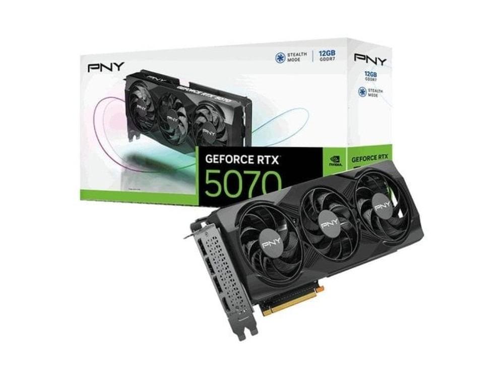 PNY GeForce RTX 5070 Triple Fan 12GB GDDR7