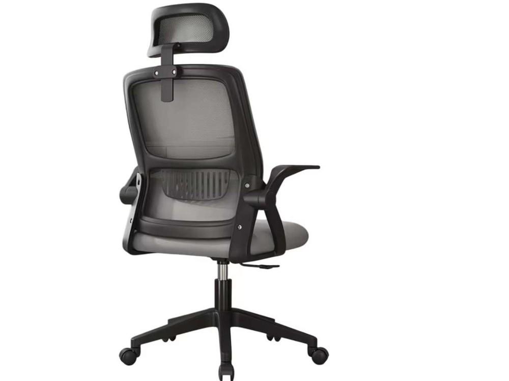 Silla de oficina ergonómica con soporte lumbar