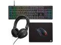 Ofertón! Bundle gaming Corsair K55 Core RGB + Harpoon RGB Pro + MM100 + HS35 V2 a 64,9€