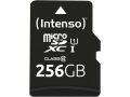 Descuento Amazon! Tarjeta microSDXC Intenso Premium 256GB Class 10 UHS-I con adaptador a 21,49€