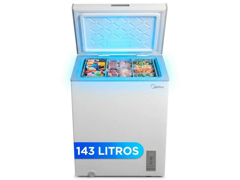 Midea Arcón Congelador 143L