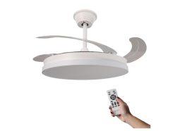 Ofertón! Mimotec Ventilador de Techo LED con motor DC, aspas retráctiles y mando a 27€