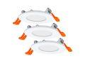 Ofertón Amazon! Pack de 3 focos LED empotrables OSRAM Slim de 85mm 3000K a 6,9€
