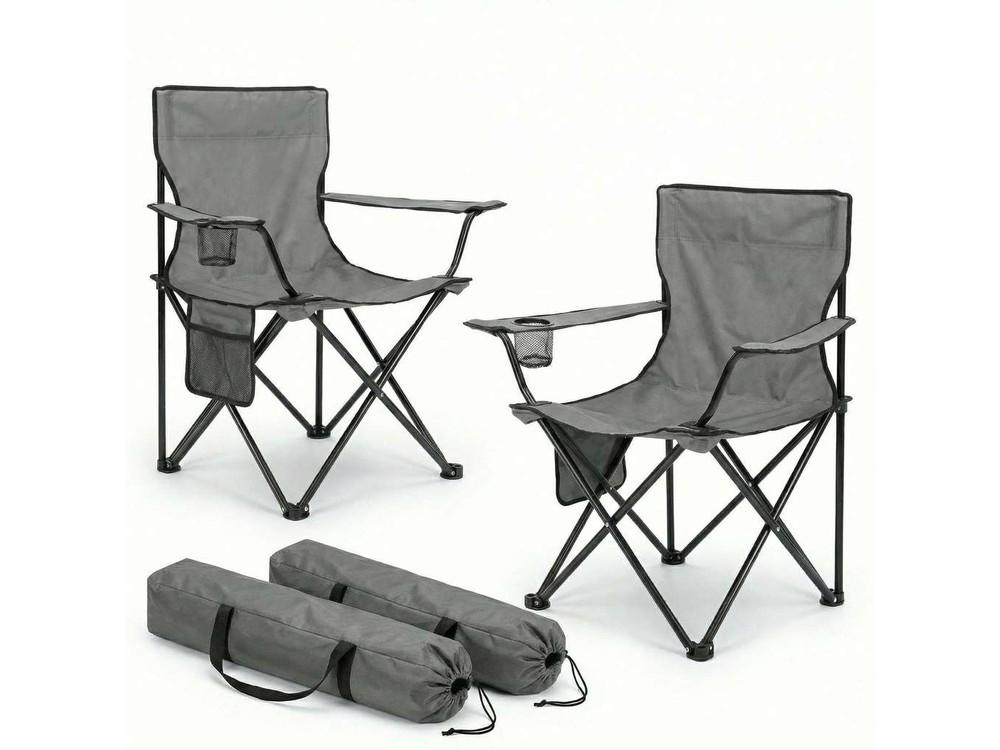 Pack de 2 sillas plegables de camping