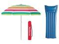 Rebaja! Pack de sombrilla MarBueno de 200 cm y colchoneta Bestway de regalo a 10€