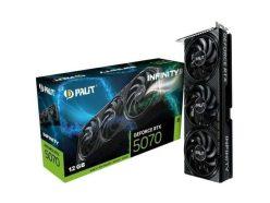Rebaja! Palit GeForce RTX 5070 Infinity 3 12GB GDDR7 con DLSS 4 y Reflex 2 a 599€