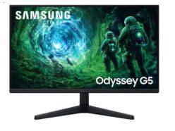Chollo! Monitor gaming Samsung Odyssey G5 27″ QHD IPS 200 Hz y 1 ms a 162,55€
