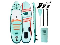 Descuento! Tabla paddle surf hinchable Behumax Mint 10 All Round con mochila, remo, quillas y leash a 112€