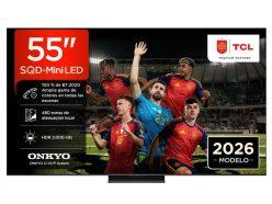 Rebaja Amazon! TCL 55Q7D Pro 4K QLED Google TV a 599€