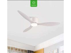 Chollo! Ventilador de techo con luz LED, mando y motor DC a 27,8€