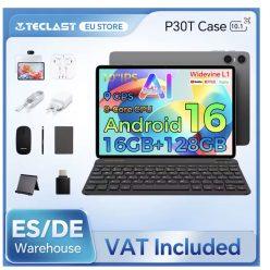 Preciazo! Tablet Teclast P30T Set de 10,1″, 128GB y Android 16 + Teclado, Funda, Ratón etc.. a 87€
