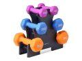 Rebaja Amazon! Set de 6 mancuernas Amazon Basics de neopreno con base a 29,9€