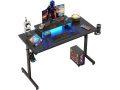 Ofertón Amazon! Escritorio gaming Bestier con LED de 106,6 cm a 51,06€