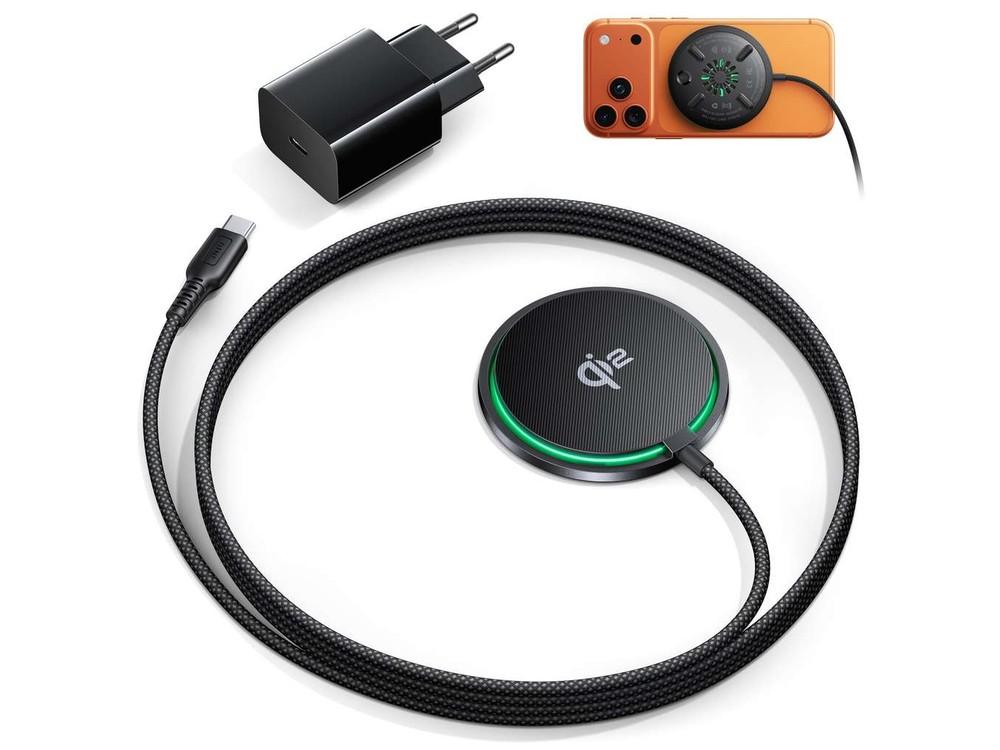 Cargador inalámbrico INIU Qi2 15W