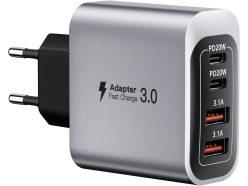 Descuento Amazon! Cargador USB-C de 40W con 4 puertos a 6,83€