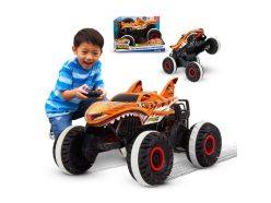 Chollo Amazon! Coche teledirigido Hot Wheels Monster Trucks Tiger Shark Unstoppable 1:15 a 35,5€