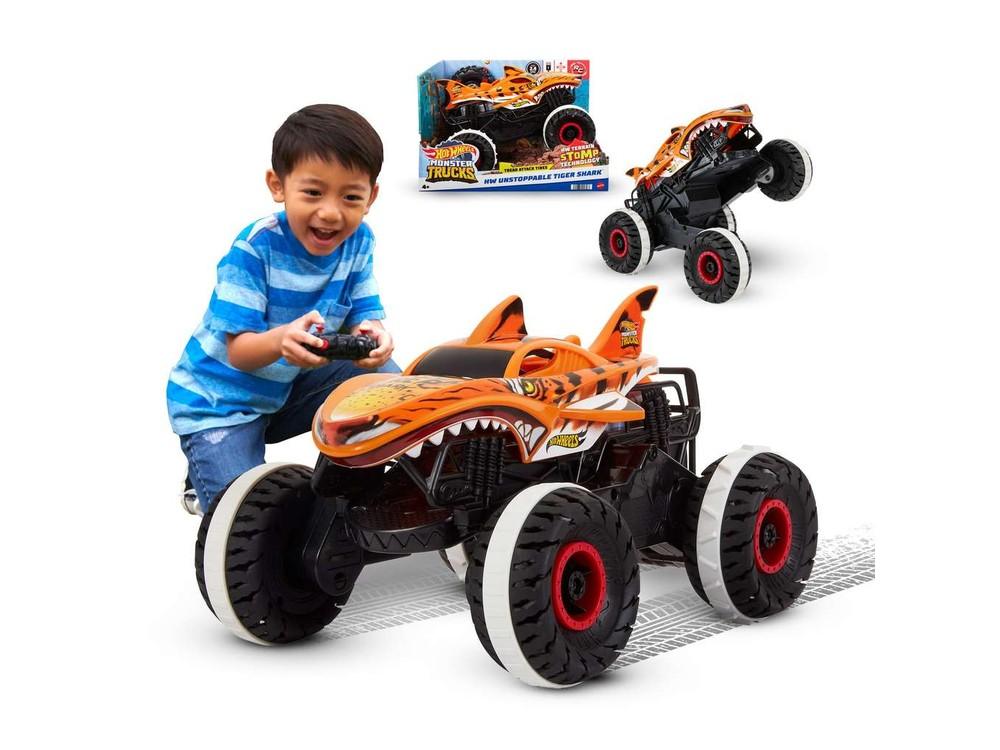 Hot Wheels Monster Trucks Tiger Shark Unstoppable
