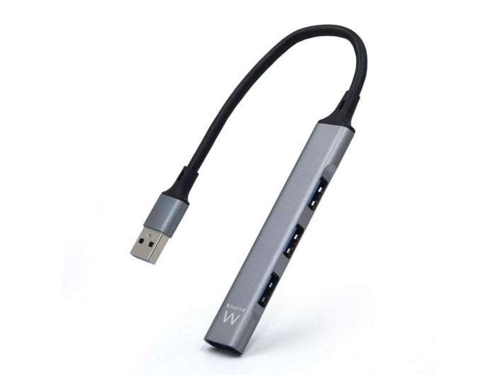 Hub USB Ewent de 4 puertos