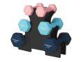 Chollo! Juego de mancuernas hexagonales SONGMICS con soporte a 21,9€