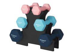 Chollo! Juego de mancuernas hexagonales SONGMICS con soporte a 21,9€