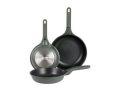 Chollo! Juego de 3 sartenes SANPIETRO Midnight de 20, 22 y 26 cm a 20€