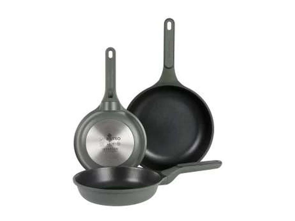 Juego de sartenes SANPIETRO Midnight de 20, 22 y 26 cm