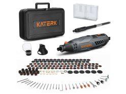 Rebaja Amazon! Amoladora Katerk de 160W con 155 accesorios y 35000RPM a 19,9€