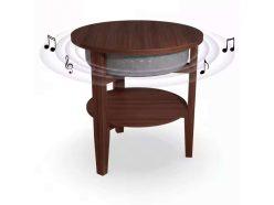 Chollo! Mesa auxiliar con altavoz Bluetooth a 22,85€