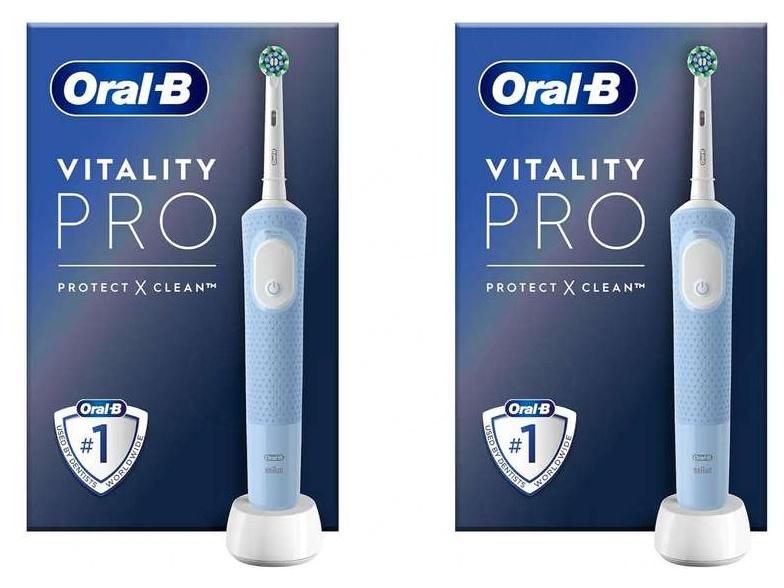 Pack de 2 cepillos eléctricos Oral-B Vitality Pro