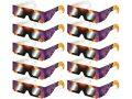 Rebaja Amazon! Pack de 10 gafas QIWEI QW-SOZ para eclipse solar homologadas ISO 12312-2 a 10,99€