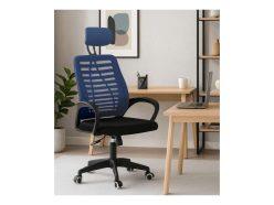 Ofertón! Silla de oficina ergonómica con soporte lumbar y reposabrazos a 29,6€