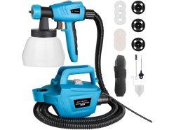Rebaja Amazon! Pistola de Pintura Tilswall 800W HVLP, 1200ml/min, 3 Boquillas y 3 Patrones a 42,9€