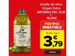 Ofertón! Aceite de Oliva Virgen Extra Aromas del Sur 5L a 18,95€