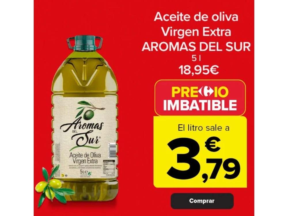 Aceite de Oliva Virgen Extra Aromas del Sur 5L