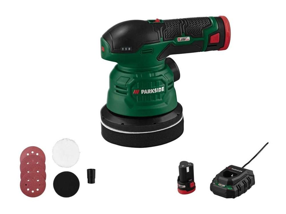 Amoladora pulidora recargable PARKSIDE 12V