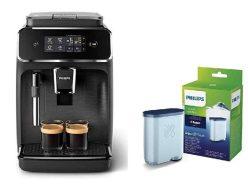 Rebaja Amazon! Cafetera superautomática Philips EP2220/10 con espumador clásico y filtro AquaClean a 218,98€