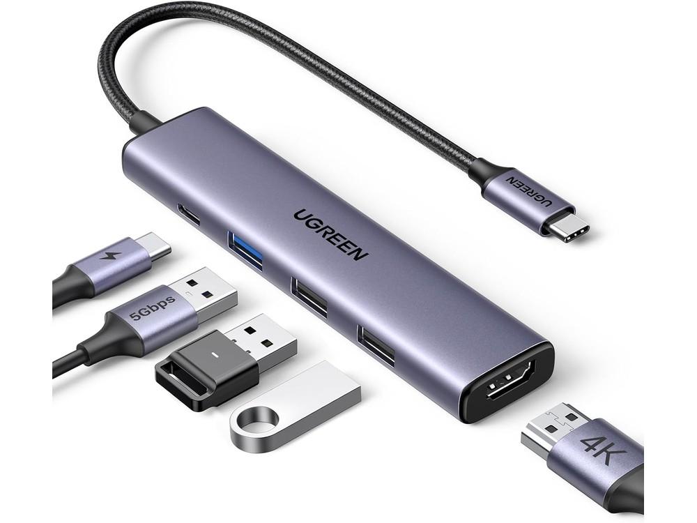 Hub USB-C UGREEN Revodok 105 5 en 1