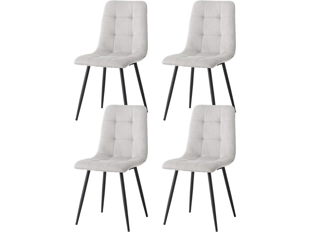 Juego de 4 sillas de comedor GrandCA HOME