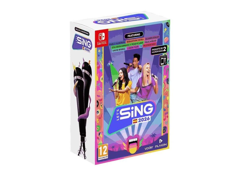 Let's Sing 2026 + 2 micrófonos