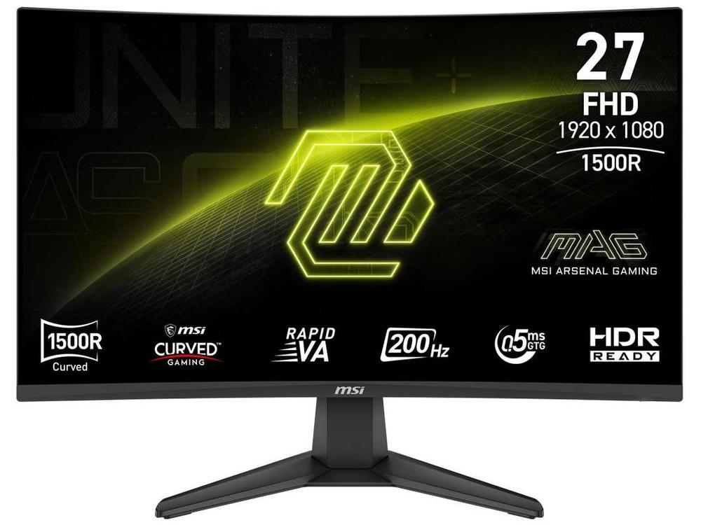 Monitor MSI 27" FullHD 200Hz curvo