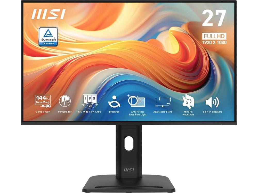 Monitor MSI Pro 27" FullHD IPS 144Hz