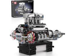 Chollo! Mould King 10206 Motor V8 de 737 piezas con partes móviles a 25,9€