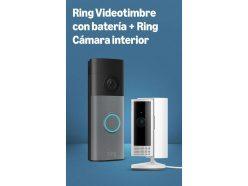 Chollo Amazon! Pack Ring Videotimbre con batería y Cámara interior a 49,99€
