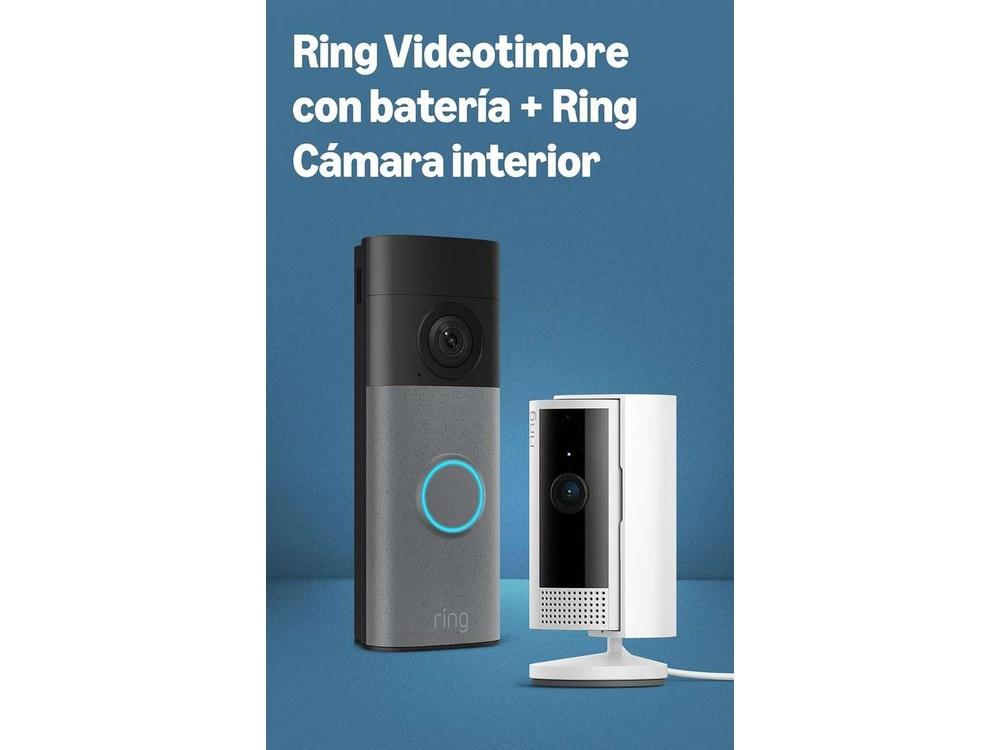 Pack Ring Videotimbre con batería y Cámara interior