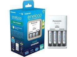 Ofertón Amazon! Cargador Panasonic Eneloop BQ-CC51 con 4 pilas AAA a 16,14€