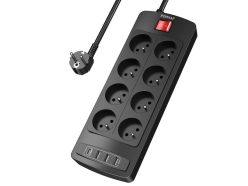 Chollo Amazon! Regleta POWSAF 12 en 1 de 3680W a 8,47€