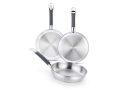 Preciazo! Set de 3 sartenes BRA Master de acero inoxidable 18/10 a 39,33€