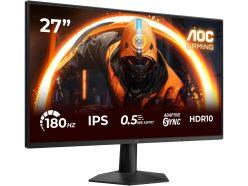 Ofertón Amazon! Monitor AOC 27G50F de 27″ Full HD IPS 180Hz a 99,9€