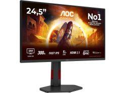 Ofertón Amazon! Monitor AOC Q25G4SR QHD de 25″ 300Hz a 179,99€