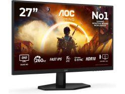 Descuento Amazon! Monitor AOC Q27G42ZE 27″ QHD 260Hz OC a 139,9€